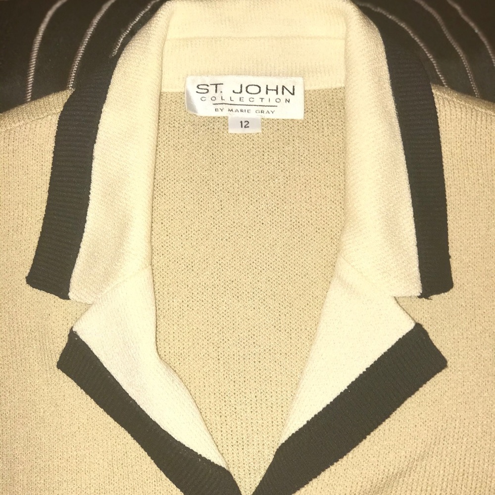 Cream St. John Suit Jacket